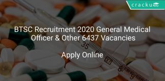 BTSC Recruitment 2020 General Medical Officer & Other 6437 Vacancies