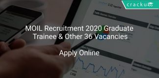 MOIL Recruitment 2020 Graduate Trainee & Other 36 Vacancies