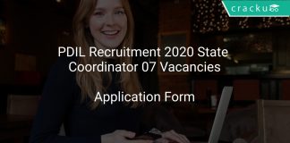 PDIL Recruitment 2020 State Coordinator 07 Vacancies