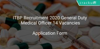 ITBP Recruitment 2020 General Duty Medical Officer 14 Vacancies