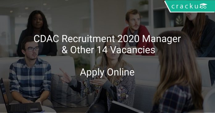 C-DAC Recruitment 2020