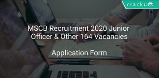 MSC Bank Recruitment 2020