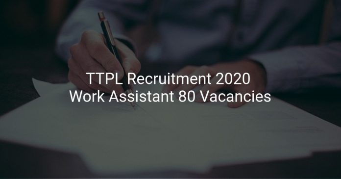 TTPL Recruitment 2020
