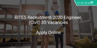 RITES Limited Recruitment 2020