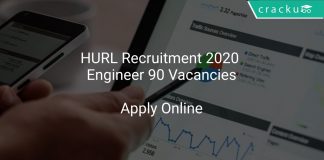 HURL Recruitment 2020 Engineer 90 Vacancies