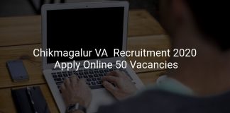 Chikmagalur VA Recruitment 2020