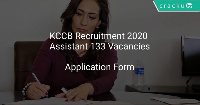 KCCB Recruitment 2020 Assistant 133 Vacancies