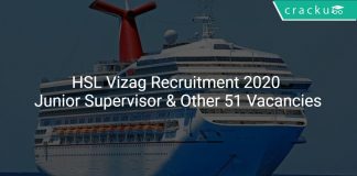 HSL Vizag Recruitment 2020