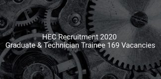 HEC Recruitment 2020