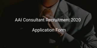 AAI Consultant Recruitment 2020