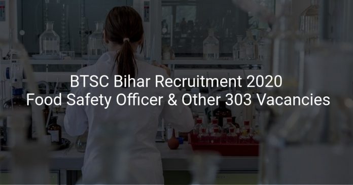 BTSC Bihar Recruitment 2020