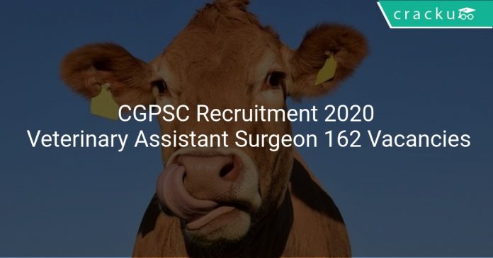 CGPSC Recruitment 2020