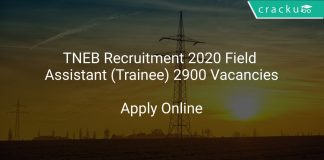 TNEB Field Assistant Recruitment 2020