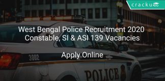 West Bengal Police Recruitment 2020