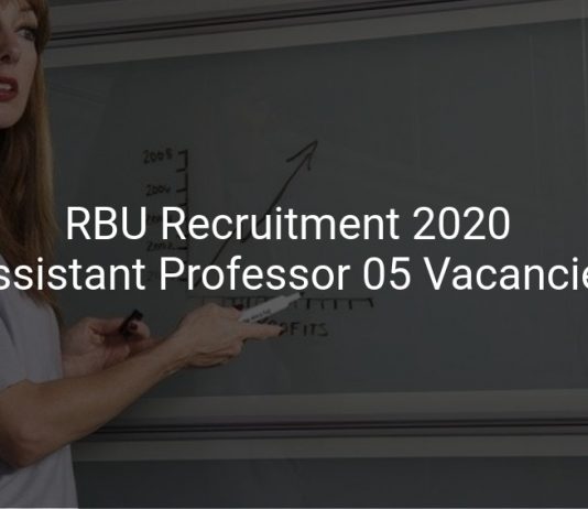 RBU Recruitment 2020
