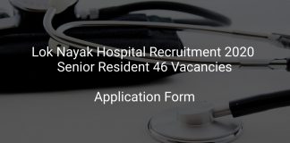 Lok Nayak Hospital Recruitment 2020