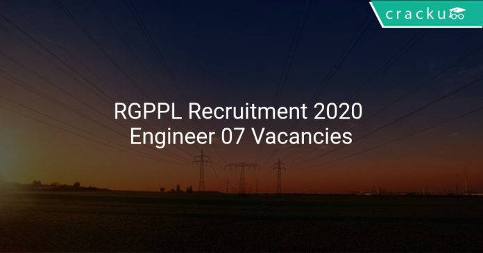 RGPPL Recruitment 2020