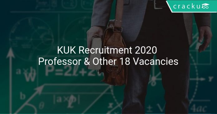 KUK Recruitment 2020