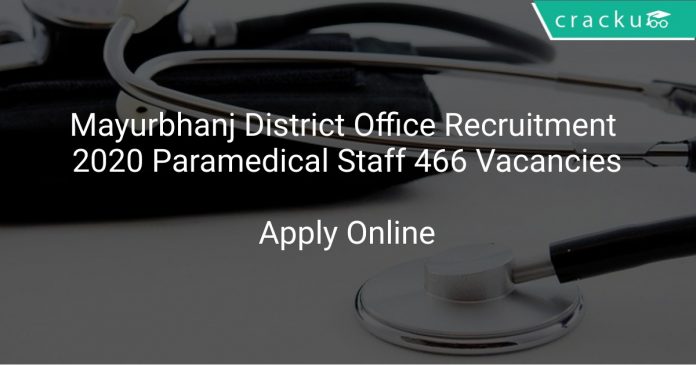 Mayurbhanj District Recruitment 2020
