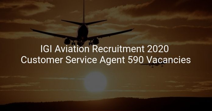 IGI Aviation Recruitment 2020