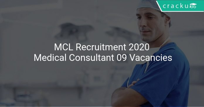 MCL Recruitment 2020