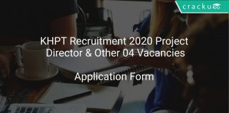 KHPT Recruitment 2020 Project Director & Other 04 Vacancies