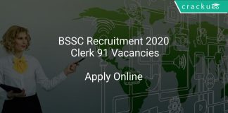 BSSC Clerk Recruitment 2020
