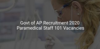 Govt of AP Recruitment 2020