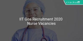 IIT Goa Recruitment 2020