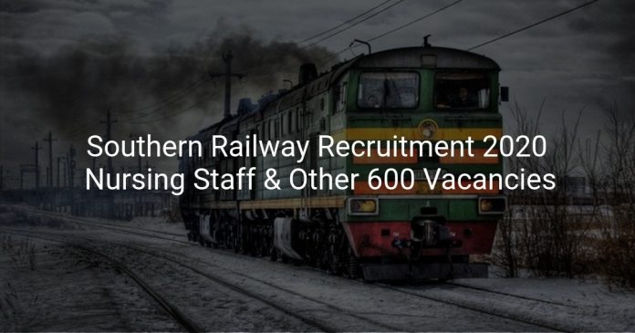 Southern Railway Recruitment 2020