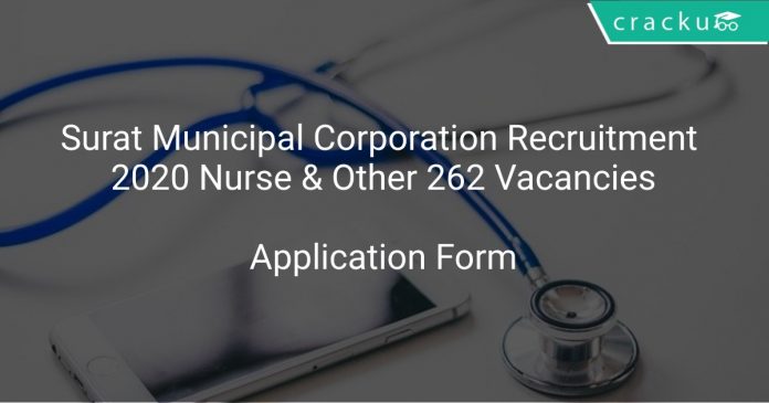 Surat Municipal Corporation Recruitment 2020 Nurse & Other 262 Vacancies