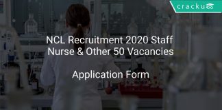 NCL Recruitment 2020 Staff Nurse & Other 50 Vacancies