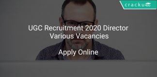 UGC Recruitment 2020