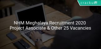 NHM Meghalaya Recruitment 2020