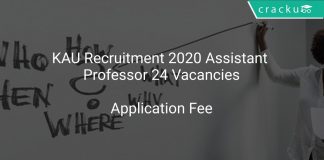 KAU Recruitment 2020