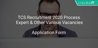 TCS Recruitment 2020 Process Expert & Other Various Vacancies