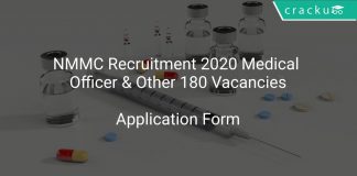 NMMC Recruitment 2020 Medical Officer & Other 180 Vacancies