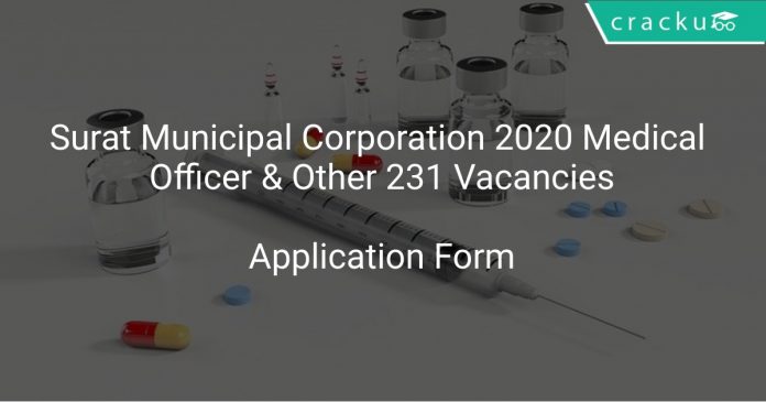 Surat Municipal Corporation 2020 Medical Officer & Other 231 Vacancies