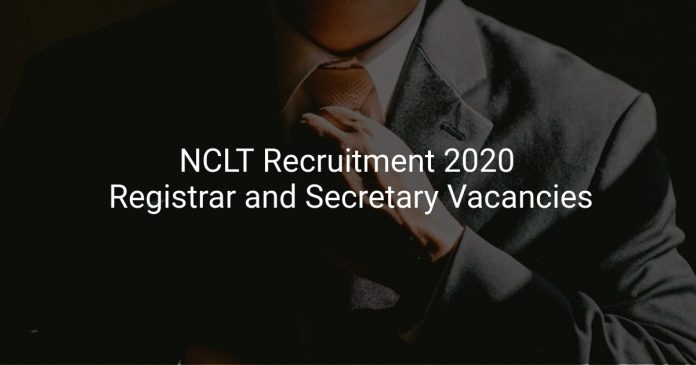 NCLT Recruitment 2020