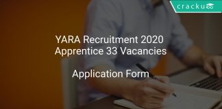 YARA Recruitment 2020 Apprentice 33 Vacancies