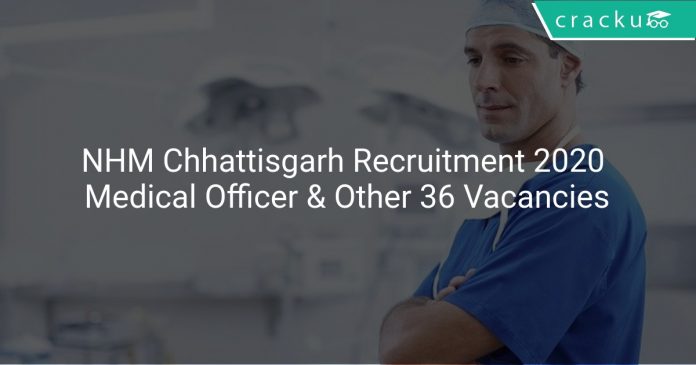 NHM Chhattisgarh Recruitment 2020