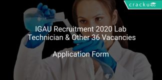 IGAU Recruitment 2020 Lab Technician & Other 36 Vacancies