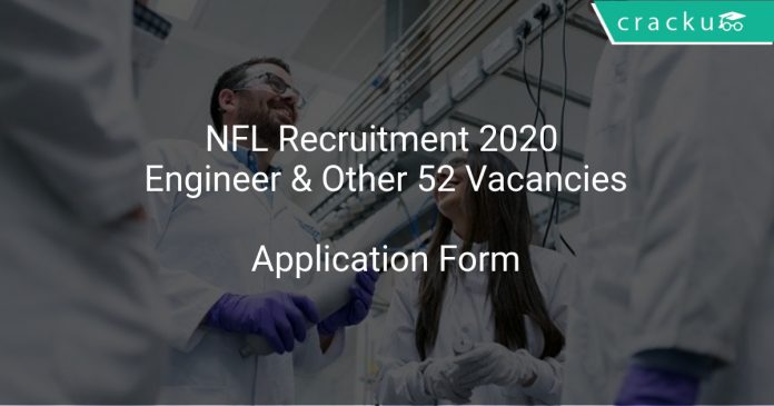 NFL Recruitment 2020 Engineer & Other 52 Vacancies