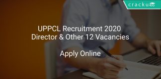 UPPCL Recruitment 2020 Director & Other 12 Vacancies