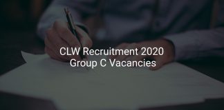 CLW Recruitment 2020
