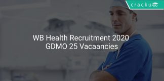 WB Health Recruitment 2020