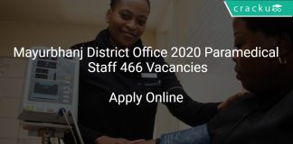 Mayurbhanj District Office 2020 Paramedical Staff 466 Vacancies