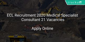 ECL Recruitment 2020 Medical Specialist Consultant 21 Vacancies