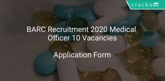 BARC Recruitment 2020 Medical Officer 10 Vacancies