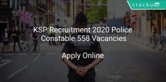 KSP Recruitment 2020 Police Constable 558 Vacancies